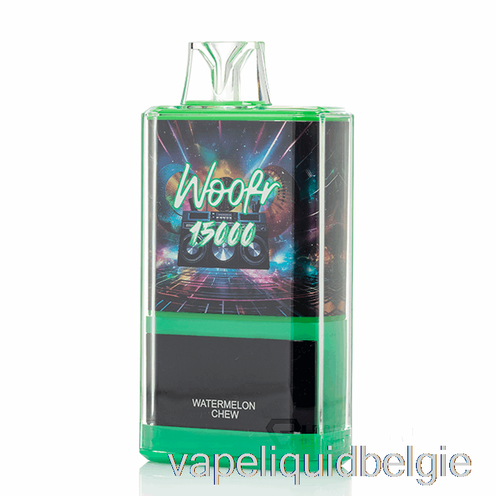 Vape België Woofr 15000 Wegwerp Watermeloen Kauwtablet